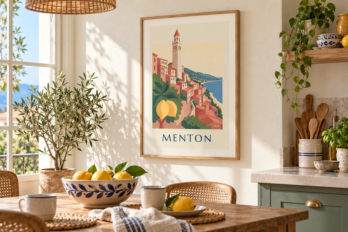 Choosing a Kitchen Poster: 3 Moods to Create