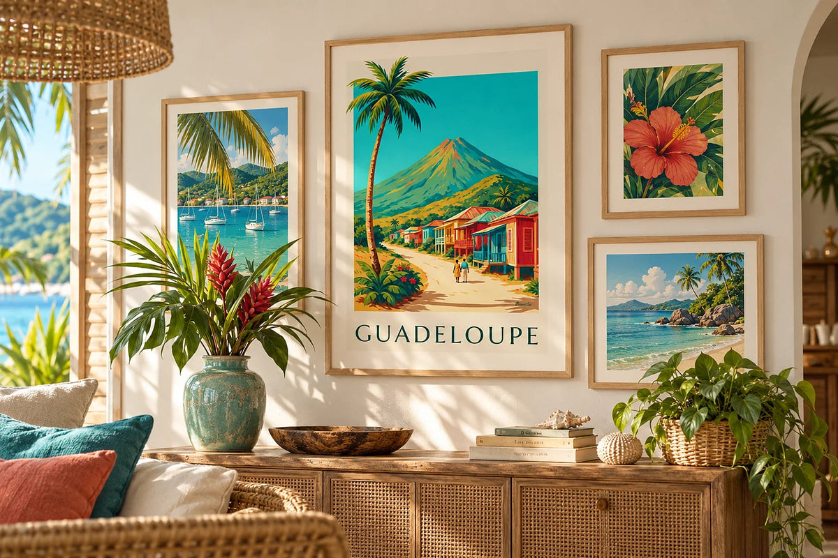 Building a travel gallery wall that tells your getaways