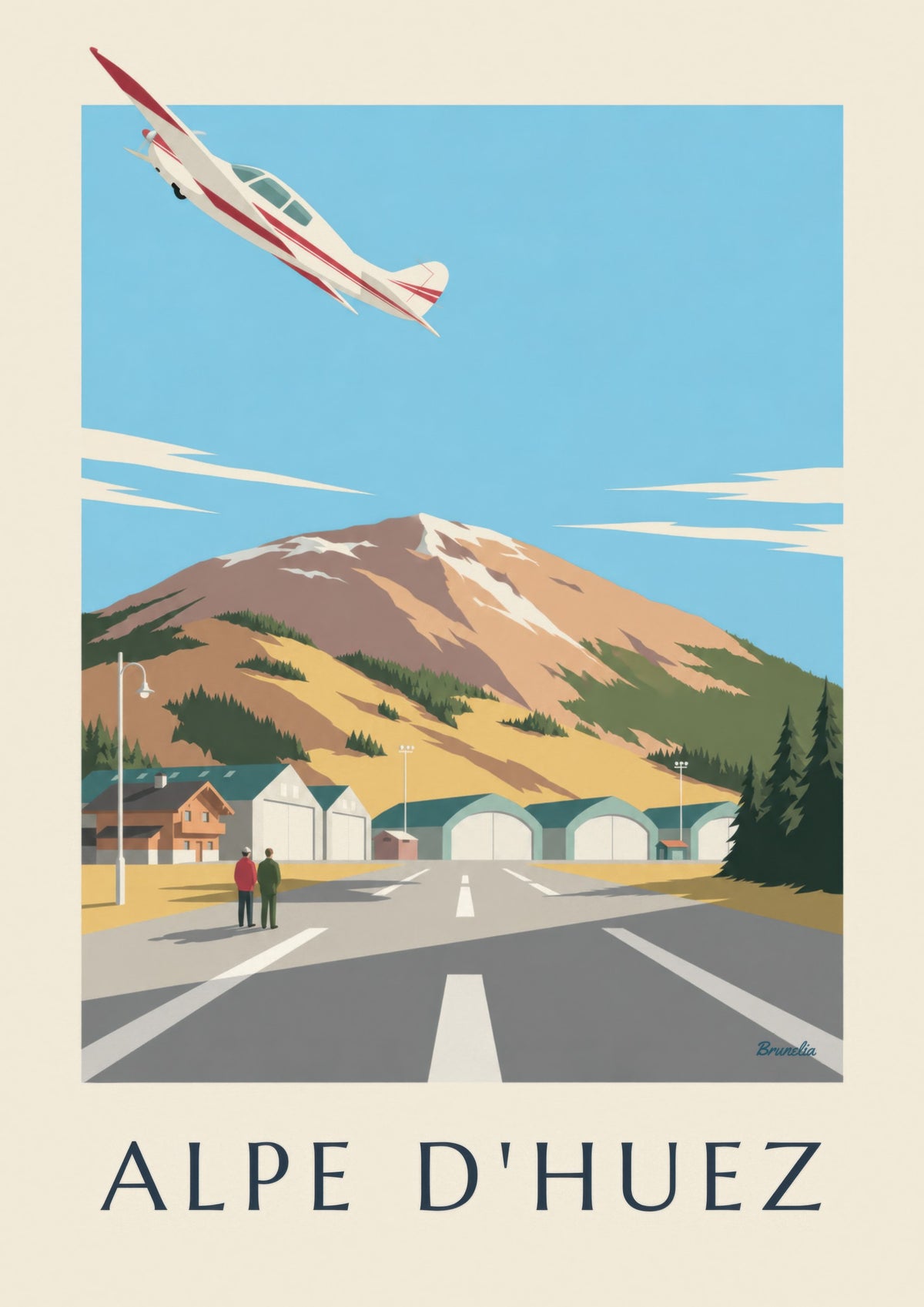 Poster dell’altiporto dell’Alpe d'Huez